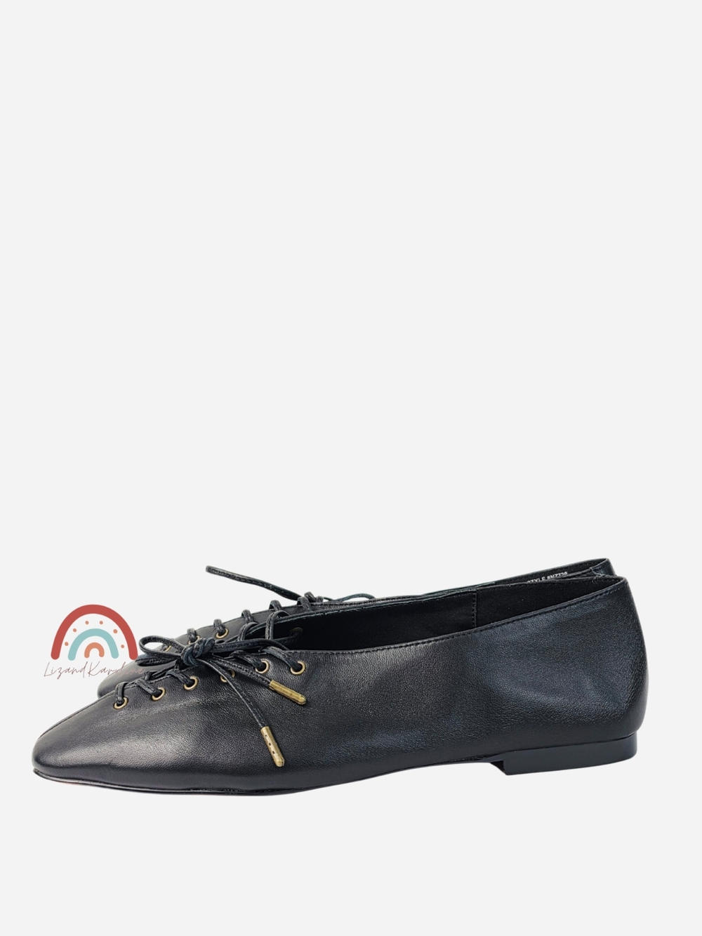 New! Madewell The Mylie Lace-Up Glove Flat in Leather 11 - Picture 6 of 15